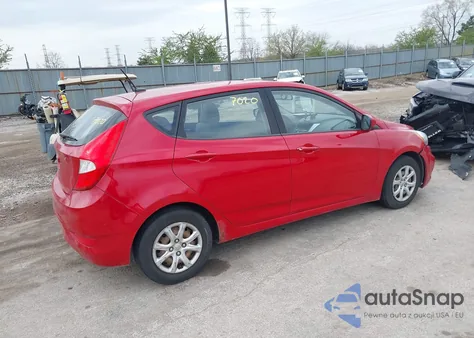 2012 Hyundai Accent Gs из США, поврежденный, VIN KMHCT5AE8CU026706